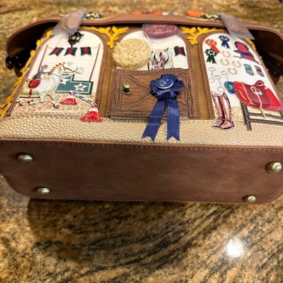 NWT Vendula London Pony Club Grab Bag Horse Equestrian Bag - Picture 3 of 7